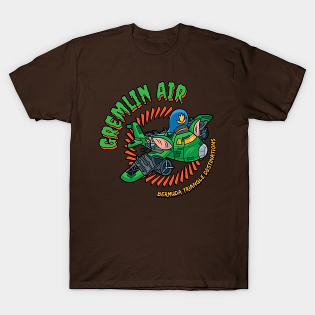 Gremlin Airlines T-Shirt by DeepDiveThreads